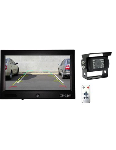 kit camera recul  - 12/24v - 1 cam - monit. 7'' / 2 entrees - affich. Intermit. - Générique - 3262897524206