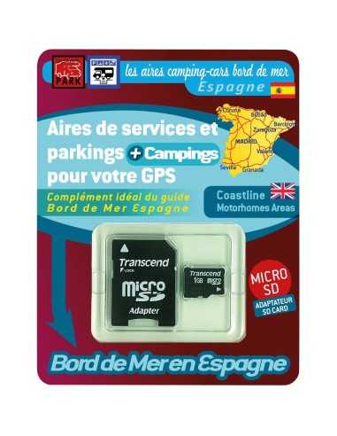 carte sd pour gps garmin bord de mer espagne - trailer's park - Trailer's Park - 8712295000222