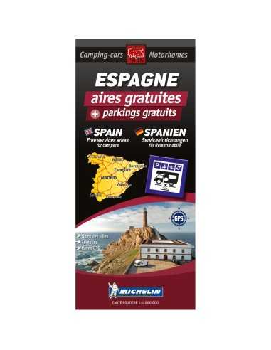 carte routière aires gratuites espagne - trailer's park - Trailer's Park - 9782919004294