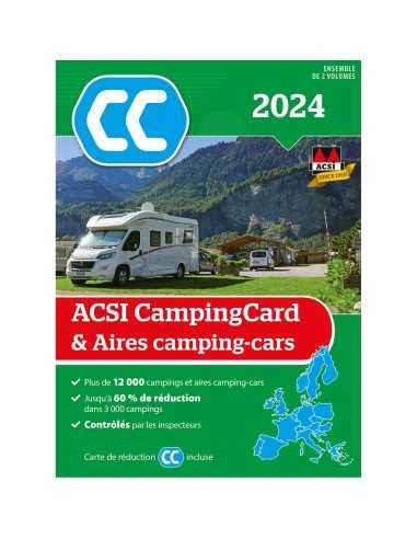 guide campingcard & aires camping-cars 2024 français - acsi - ACSI - 9789493182660