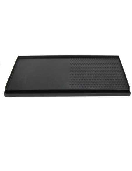 plancha / grill pour réchaud à gaz portable 2 feux - roc line - Roc line - 3700628251224