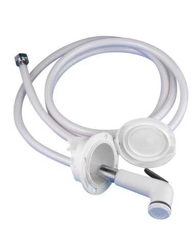 douchette extérieure coulissante blanc - Générique - 8024827642160