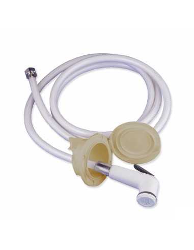 douchette extérieure coulissante beige - Générique - 8024827467060