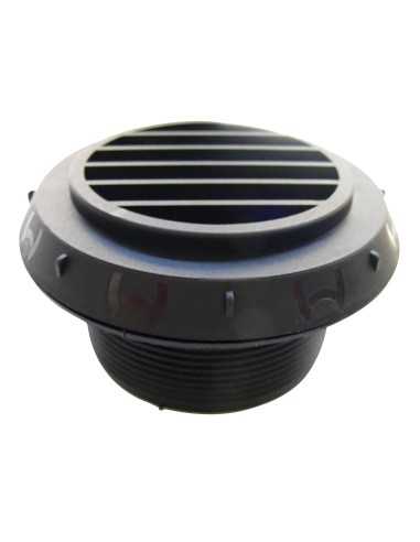 bouche de sortie d'air chauffage bouche droite noire d60 - webasto - Webasto - 4054037033575