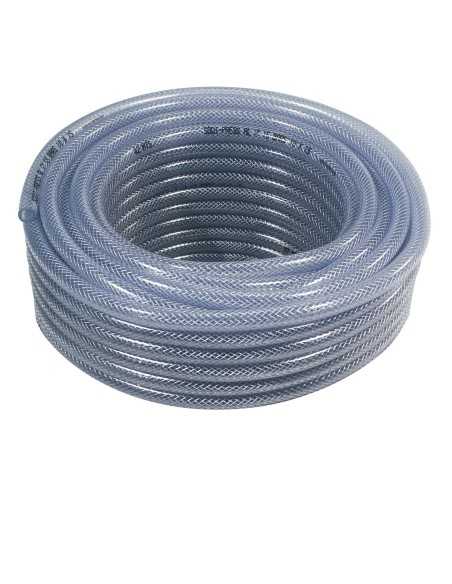 tuyau souple pvc armé diam. intérieur 10 mm / 25 m transparent - Générique - 8429253147010
