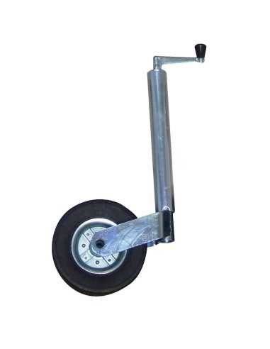 roue jockey télescopique fût diam. 48 mm. roue tôlée - optima - OPTIMA -