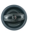 serrure plastique ronde noire - zadi - Zadi - 3700628238522