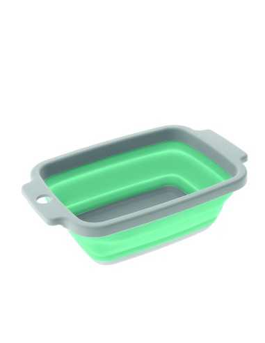 plat rectangle rétractable grand modèle vert - incasa - INCASA - 3700628252788