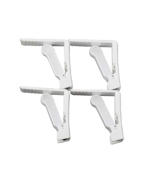 lot de 4 pinces à nappe - incasa - INCASA - 3700628272854