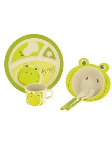 pack vaisselle enfant frog - Générique - 3700628223382