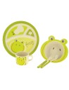 pack vaisselle enfant frog - Générique - 3700628223382