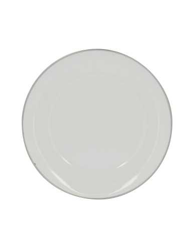 pack 4 assiettes en acier émaillé - incasa - INCASA - 3700628260042