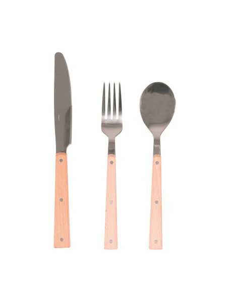set de 6 couverts avec manches en bois - bo-camp - Bo-camp - 8712013021201