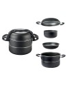 popote en aluminium 8 pièces - incasa - INCASA - 3700628273844