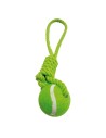 jouet corde et balle de tennis pour animaux - Générique - 3700628240426