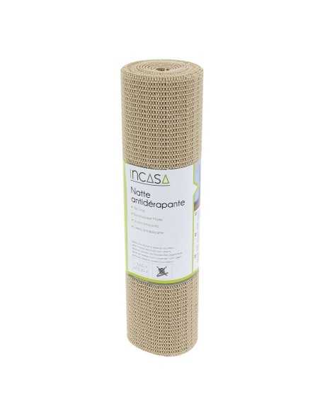 natte antidérapante beige - incasa - INCASA - 3700628202943