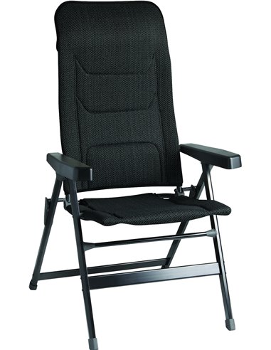 Fauteuil aluminium Maestro Dark Grey - MIDLAND par MIDLAND - MIDLAND - 3700628229544