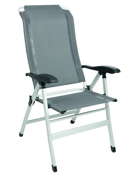Fauteuil aluminium Confort Maxi Gris anthracite - MIDLAND par MIDLAND - MIDLAND - 3700628245988