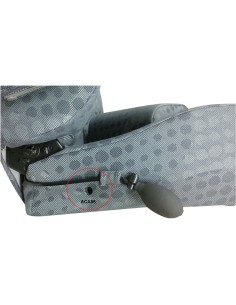 point de fixation de la ceinture de sécurité sur le caisson pour ford transit de 0013 - Générique -