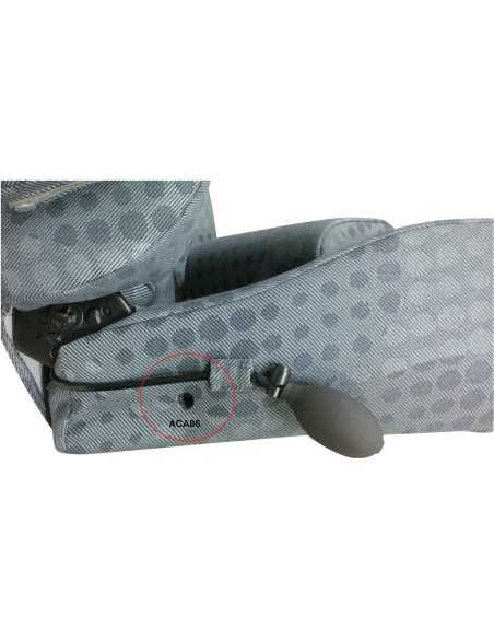 point de fixation de la ceinture de sécurité sur le caisson pour ford transit de 0013 - Générique -