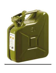 jerrican métal à carburant 5 litres - Générique - 3285050003301
