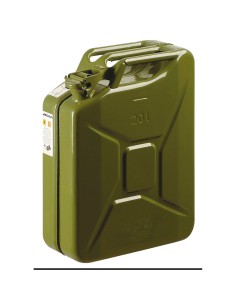 jerrican métal à carburant 20 litres - Générique - 3285050003325