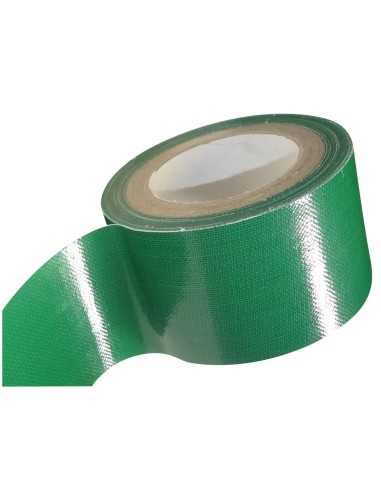 rouleau toile adhésive autocollante vert - Générique - 3156830004477