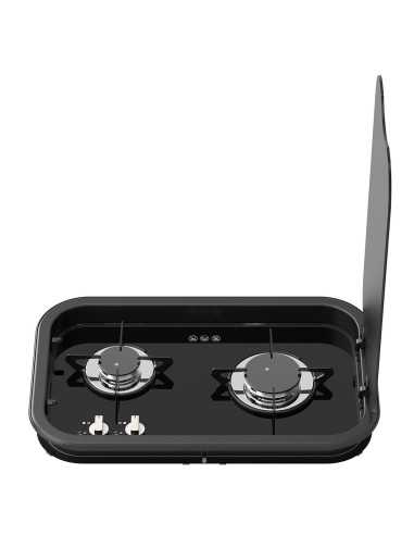 plaque de cuisson 2 feux gaz top line 165 version verticale - thetford - Thetford - 5060252080965