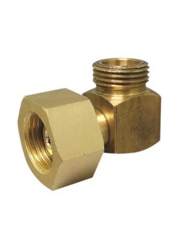coude 90° pour vanne de sortie bouteille. - gaslow - Gaslow - 5023855016762