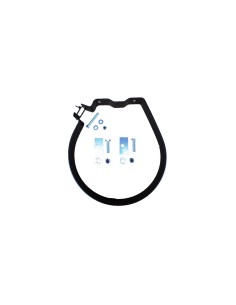 sangle metal homologuee pour fixation bouteilles gpl 11kg - borel - Borel -