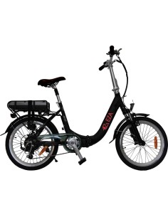 vélo à assistance électrique confort 20'' noir 13ah - eza - EZA - 3700628252535