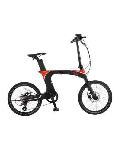 vélo à assistance électrique pliant 20'' carbon - eza