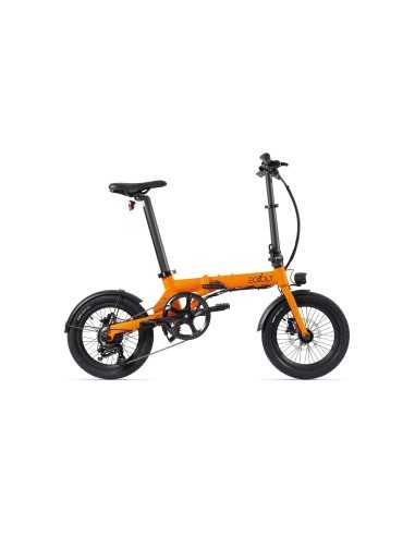 vélo à assistance électrique pliant city 4 speed 16 orange - eovolt - Eovolt - 7141249703703