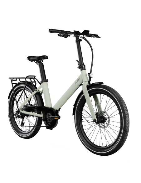 vélo à assistance électrique semi pliant evening 24'' vert - eovolt - Eovolt - 9130201379627