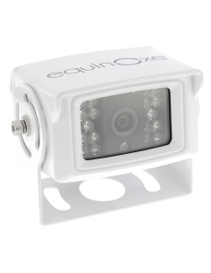 caméra de recul filaire 18 leds blanche - equinoxe - EQUINOXE - 3700628221043