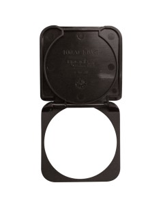 capot de protection rabattable marron - Générique - 4056161046582