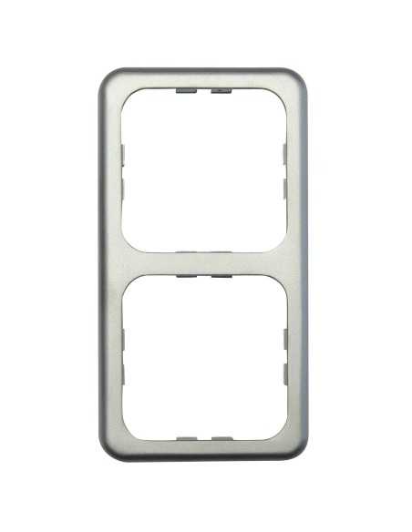 encadrement double gris métal - Générique - 4056161057601