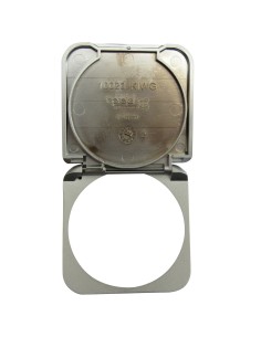 capot de protection rabattable gris métal - Générique - 4056161051968