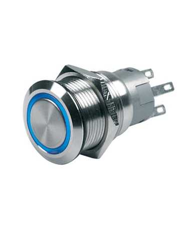 interrupteur métallique rétroéclairé interrupteur métalique rétroéclairé bleu - bep - BEP - 843687009146