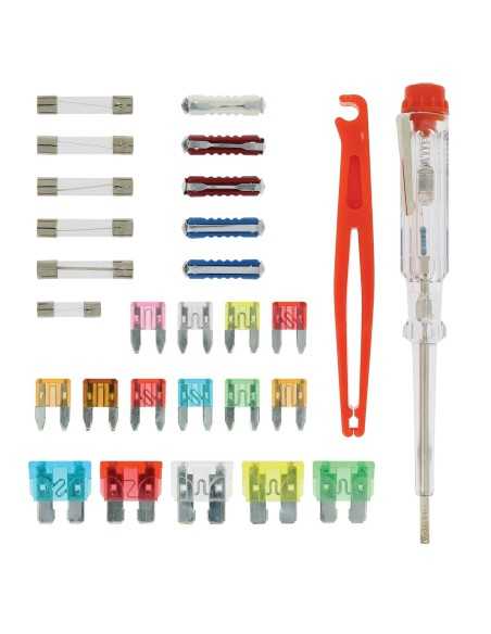 boîte de fusibles 2a à 75a accessoires 28 pièces - Générique - 8424332644541