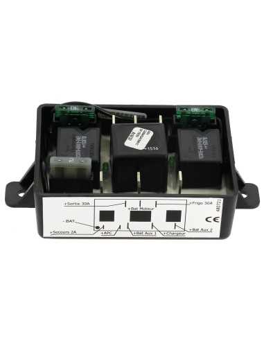 coupleurs / séparateurs 3 batteries pwm avec sécurité - inovtech - Inovtech - 3700628202400