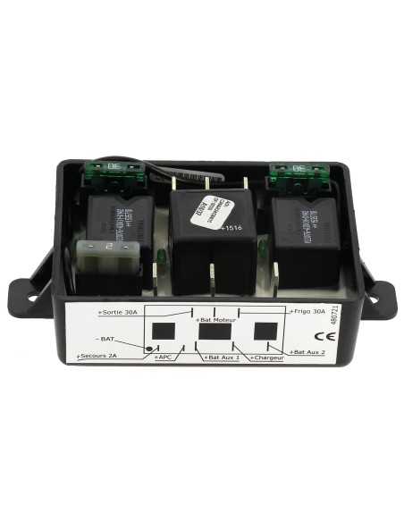 coupleurs / séparateurs 3 batteries pwm avec sécurité - inovtech - Inovtech - 3700628202400