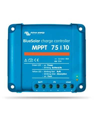 régulateur de charge bluesolar mppt 75/10 - victron - Victron - 8719076025306