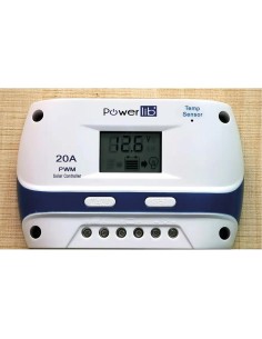 régulateur solaire pwm 20a lcd - powerlib' - Powerlib' - 3700628254300