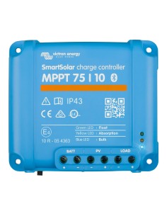 régulateur de charge mppt smart solar 75/10 - victron - Victron - 8719076040798