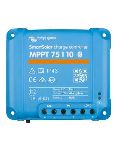 régulateur de charge mppt smart solar 75/10 - victron - Victron - 8719076040798