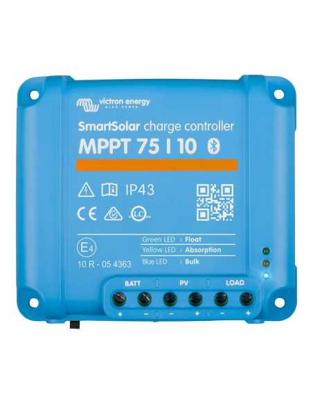 régulateur de charge mppt smart solar 75/10 - victron - Victron - 8719076040798