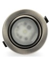 spot encastrable orientable à leds chromé - Générique - 3700628240006