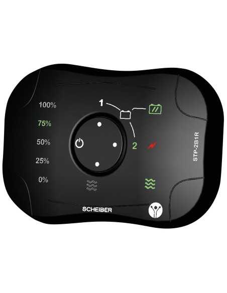 jauge 2 batteries + 1 réservoir - scheiber - Scheiber - 3700147601180