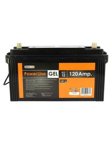 batterie auxiliaire power line gel 120 ampères - inovtech - Inovtech - 3700628254553